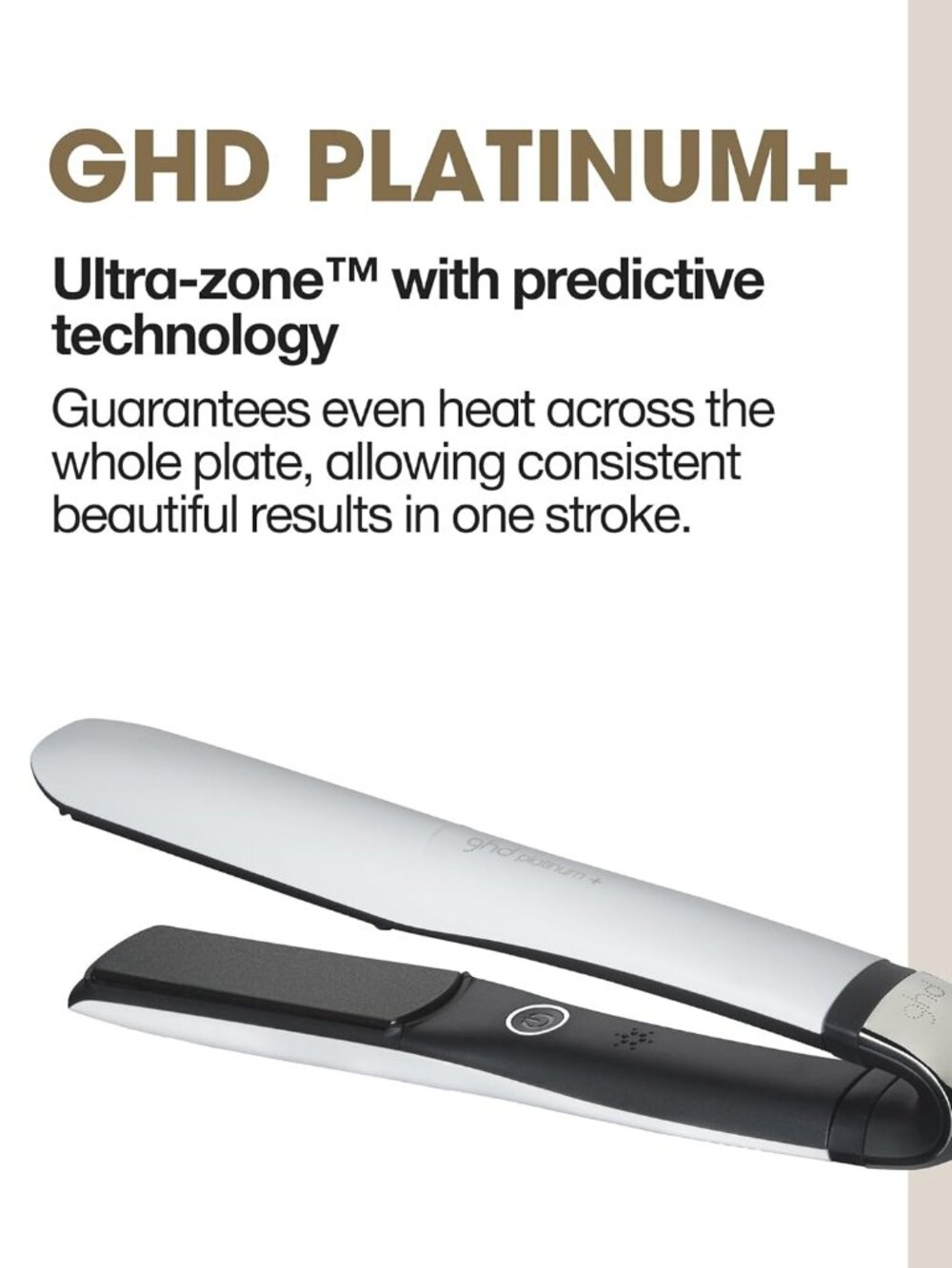 ghd Platinum+ Styler 1" Flat Iron Hair Straightener, Professional Ceramic NEW - Picture 2 of 7